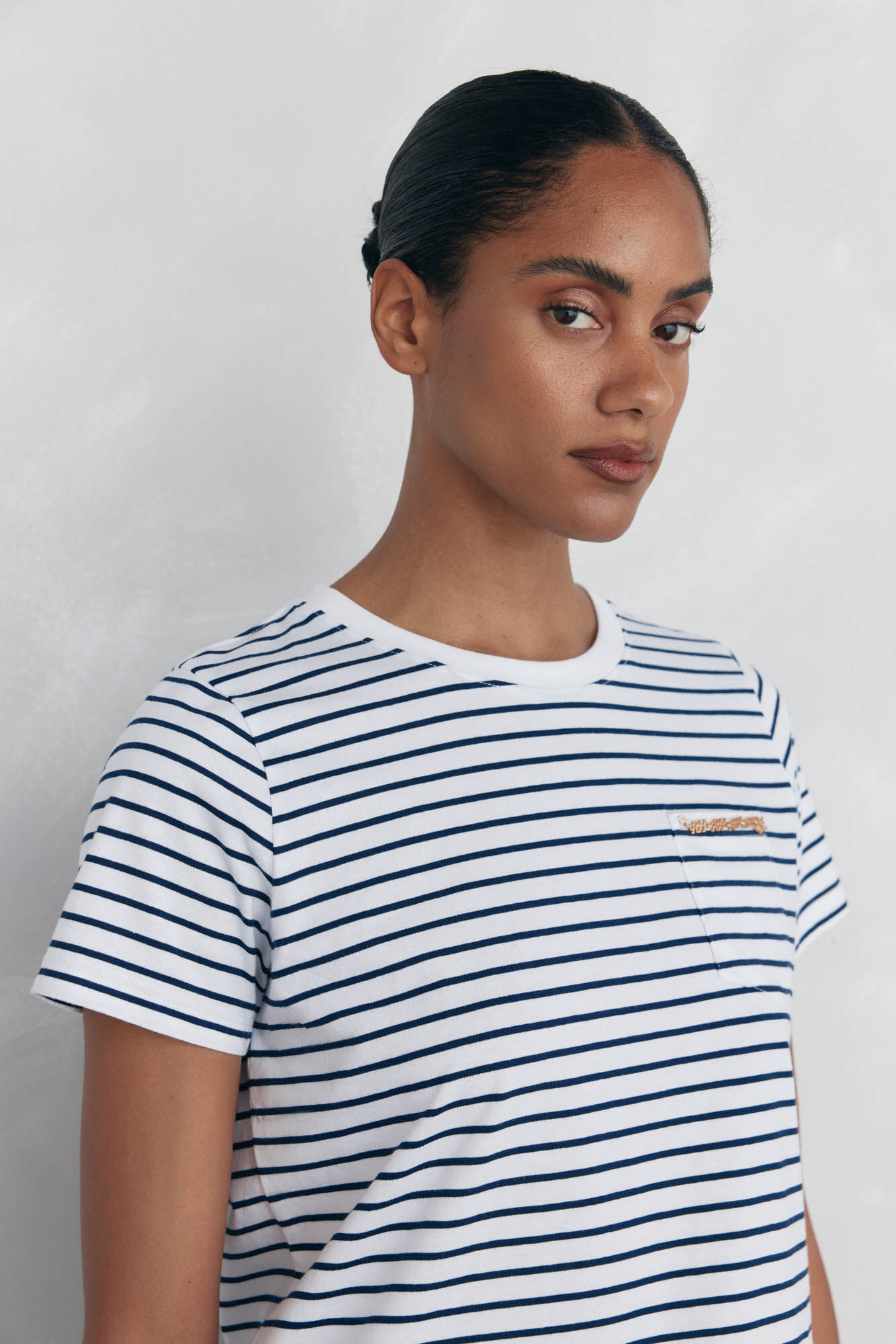 Pedro del Hierro T-shirt with chain pocket