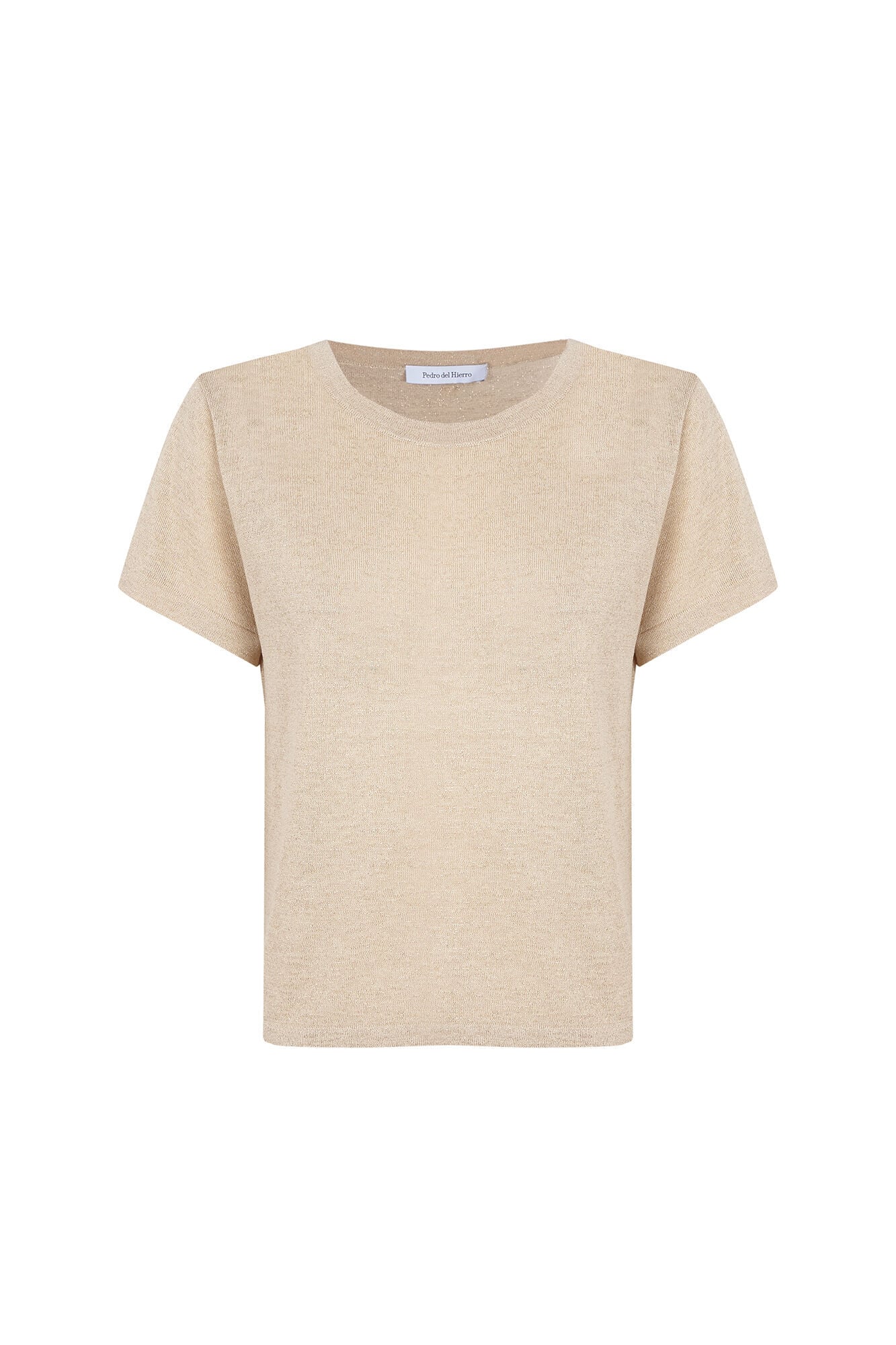 Pedro del Hierro Lurex knit top