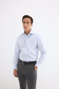 Pedro del Hierro Striped non-iron stain-resistant dress shirt