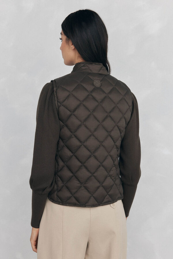 Pedro del Hierro Colete acolchoado Verde