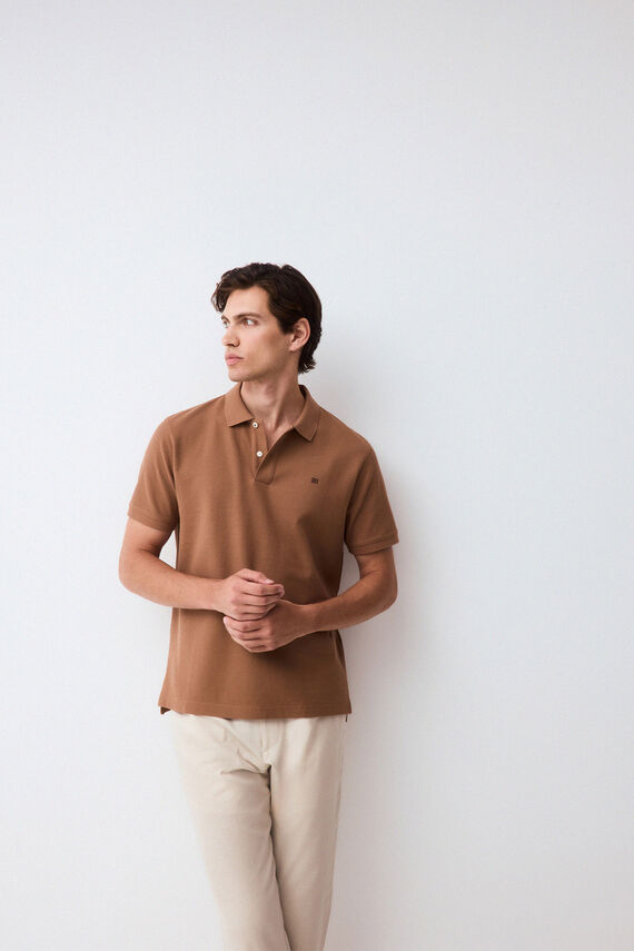 Polo básico piqué