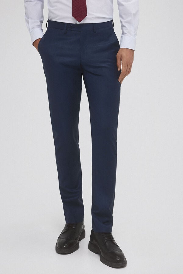 Pedro del Hierro Slim bi-stretch trousers Blue