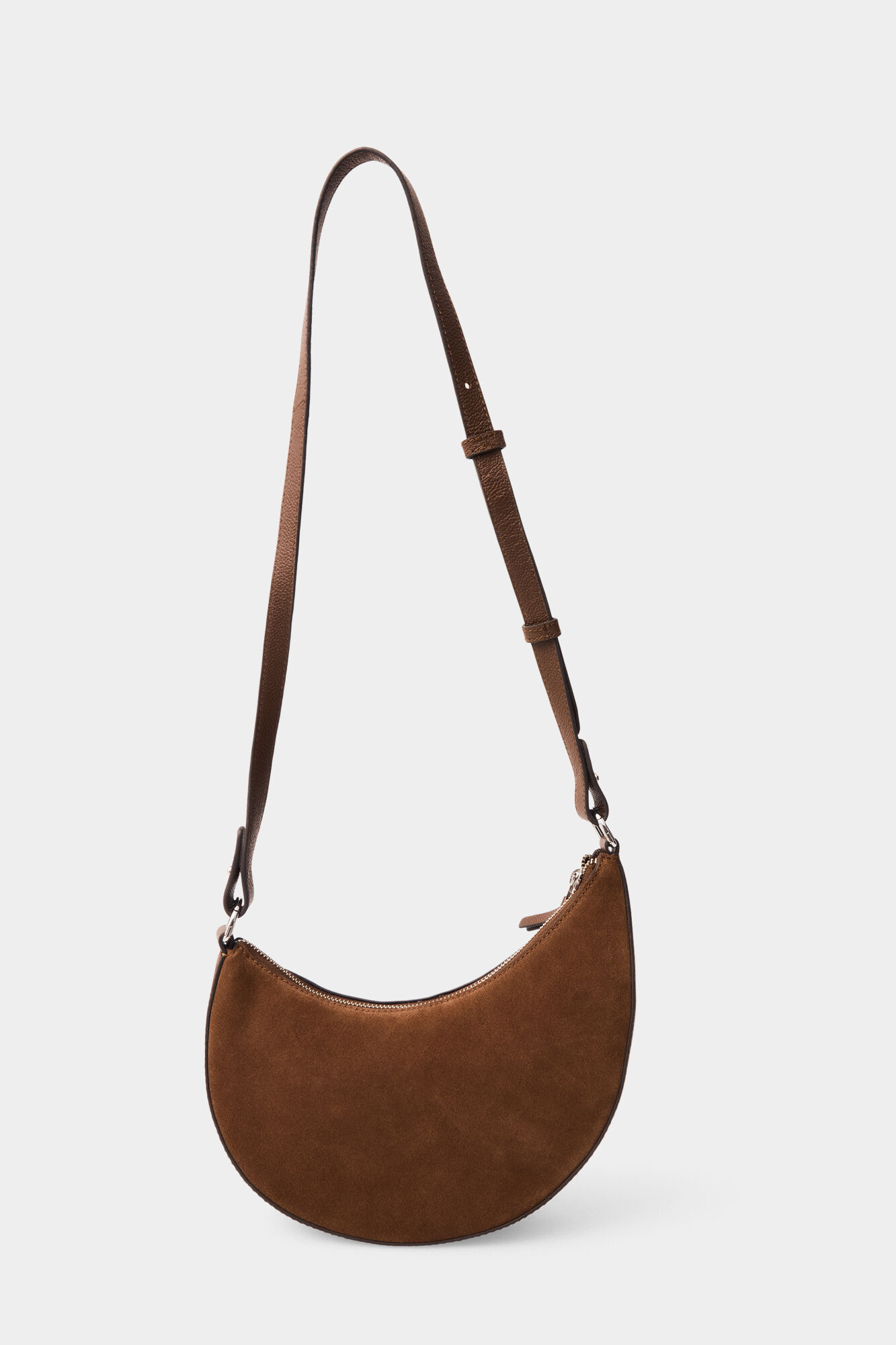 Pedro del Hierro Multiway suede handbag