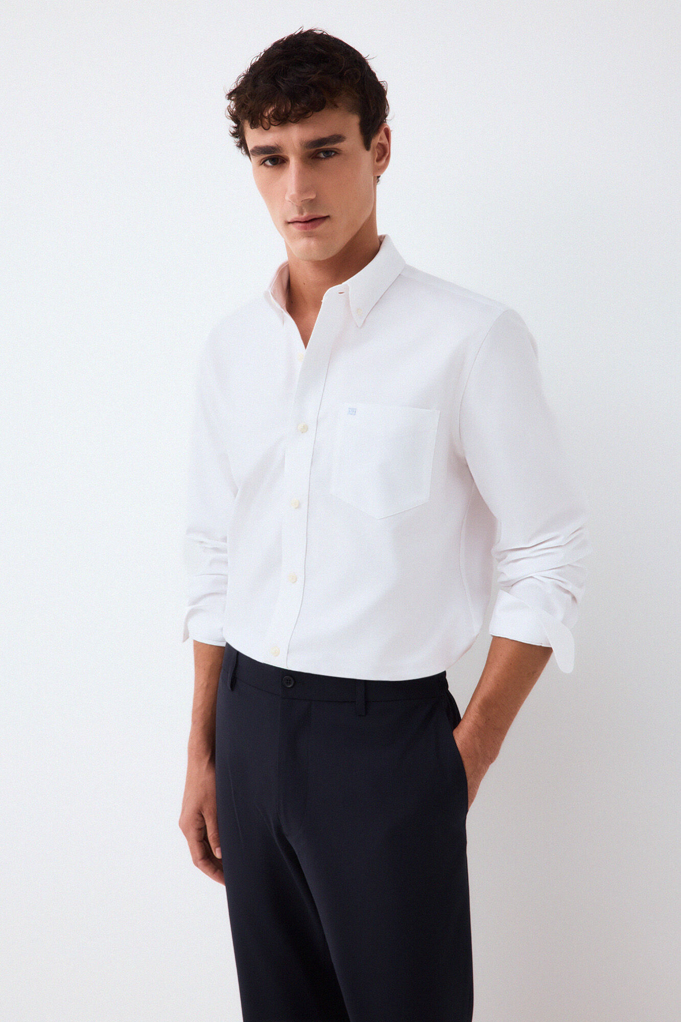 Pedro del Hierro Plain oxford shirt