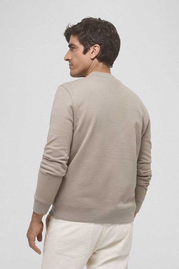 Pedro del Hierro Sweatshirt com logo Verde