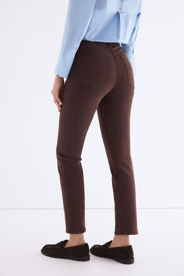 Pedro del Hierro Push up skinny jeans Brown