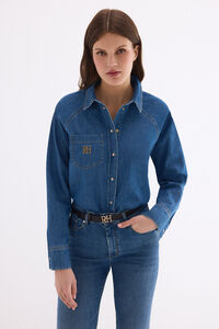 Pedro del Hierro Denim short shirt