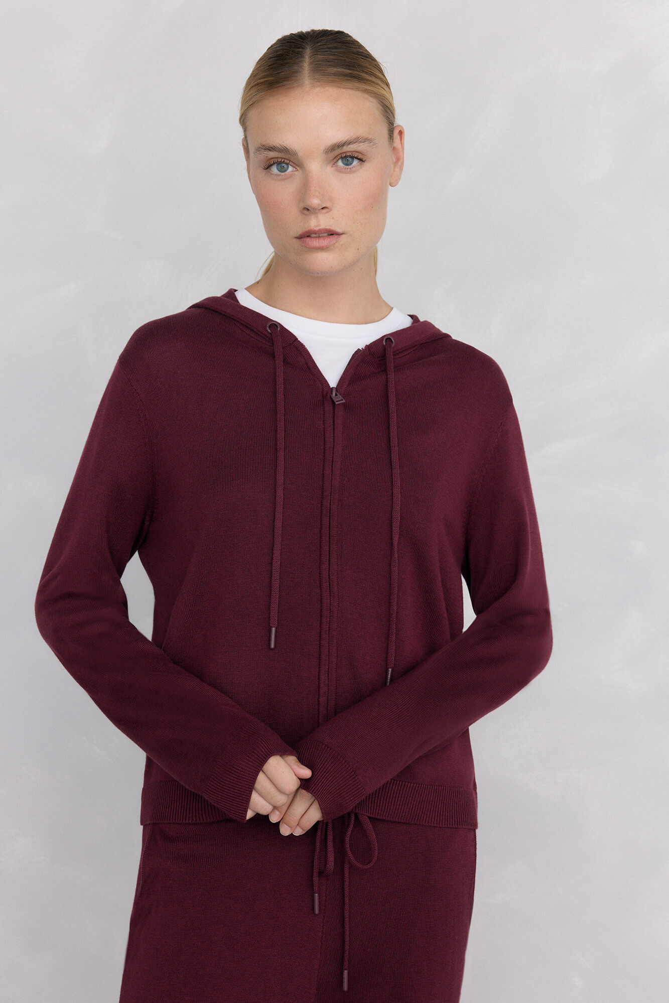 Pedro del Hierro Activewear jersey-knit hood