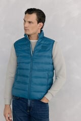 Pedro del Hierro Ultralight gilet Turquoise