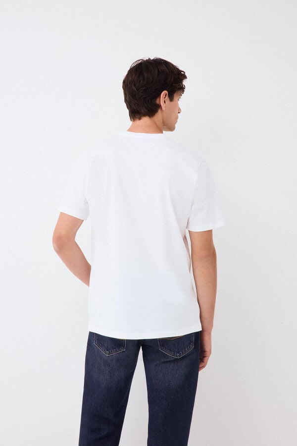 Pedro del Hierro Logo T-shirt White