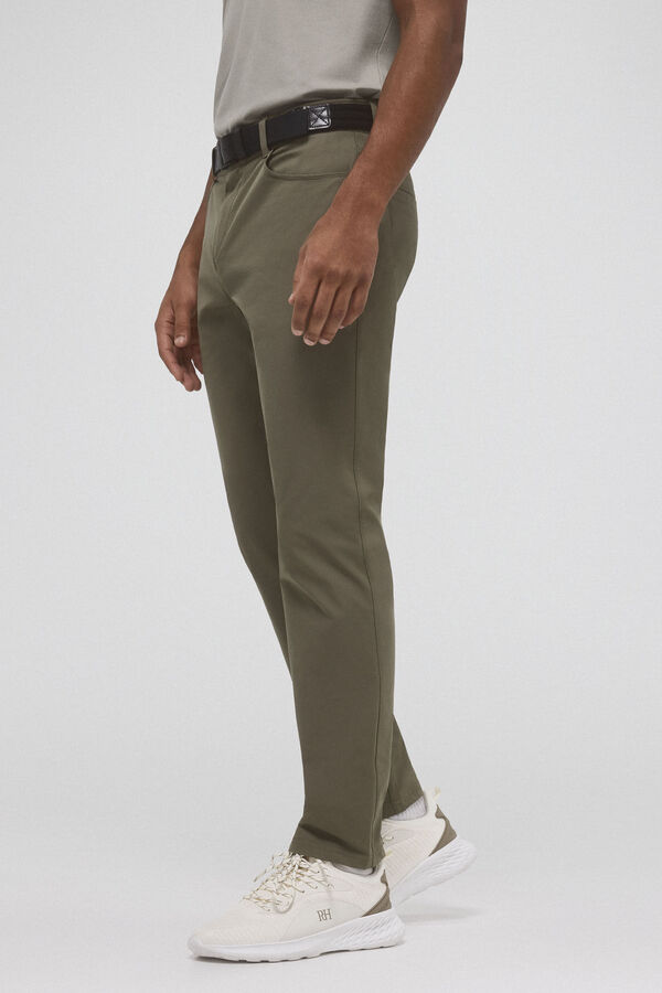 Pedro del Hierro Calças de golfe de 5 bolsos Verde