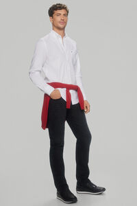 Pedro del Hierro Plain non-iron Oxford shirt White