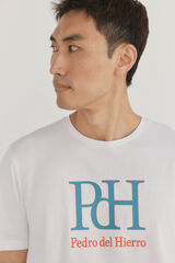 Pedro del Hierro Logo T-shirt White
