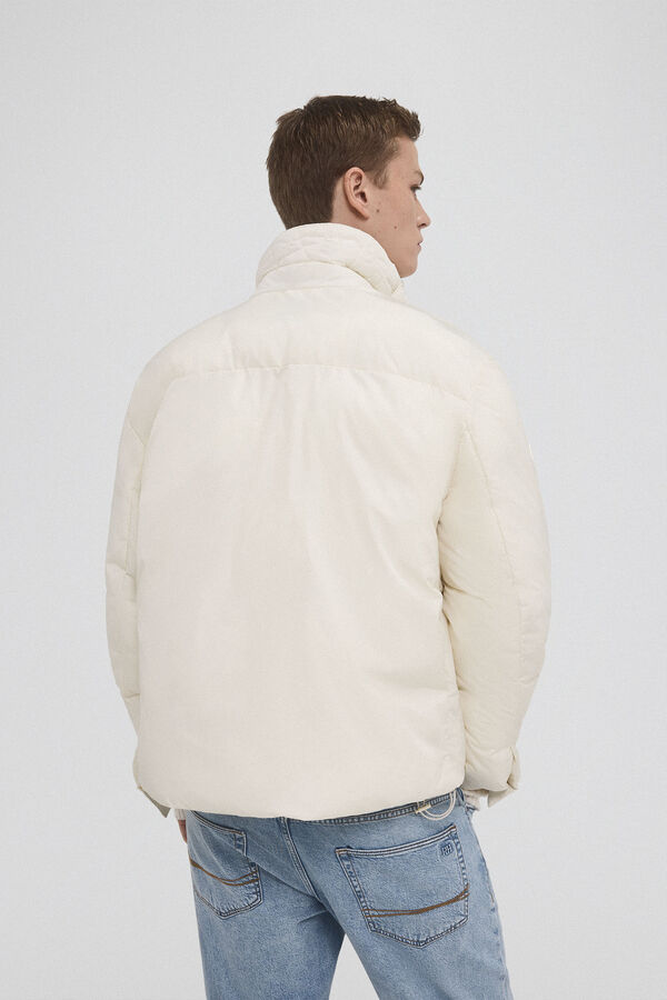 Pedro del Hierro Puffer jacket Ecru