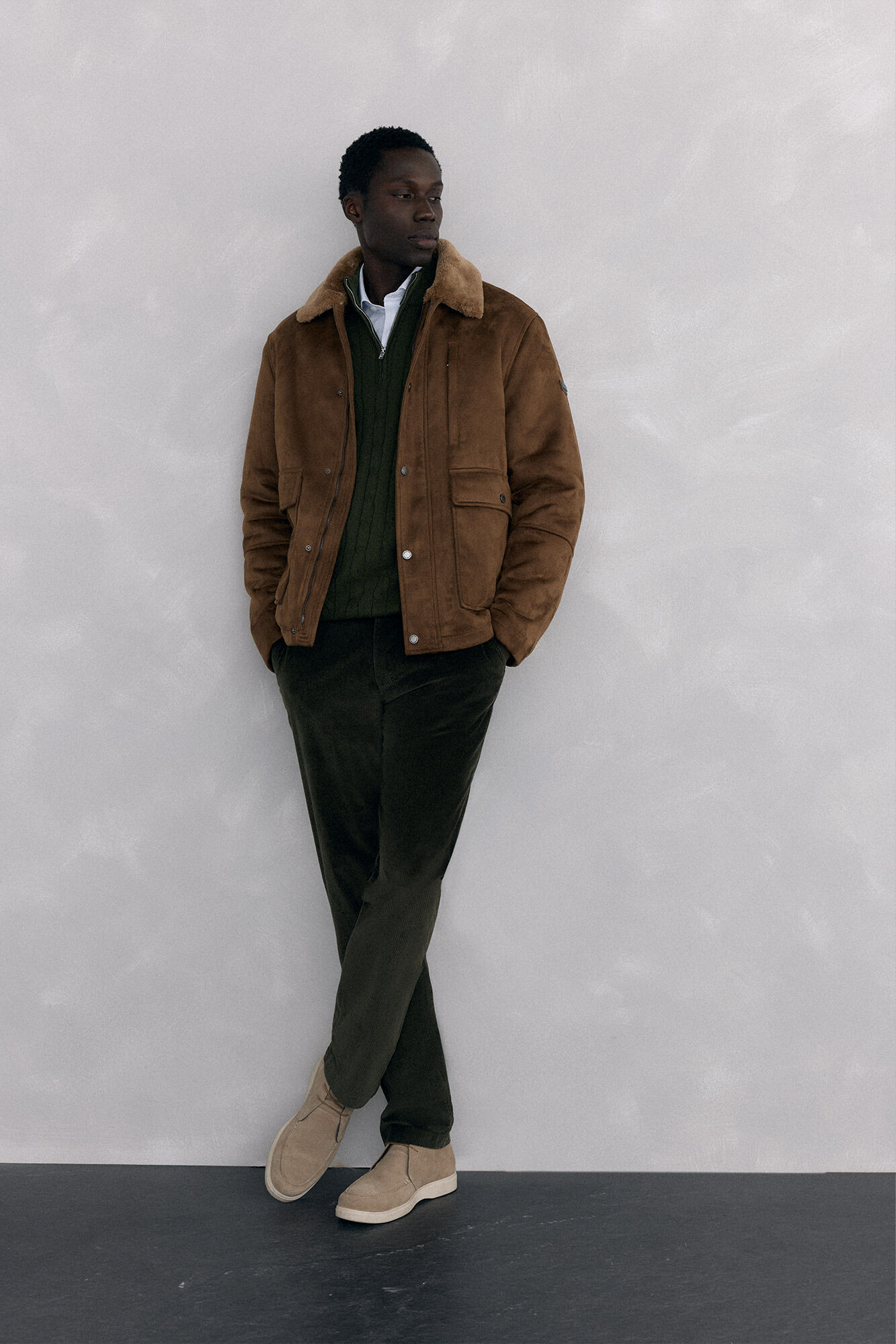 Pedro del Hierro Camisola gola camionista