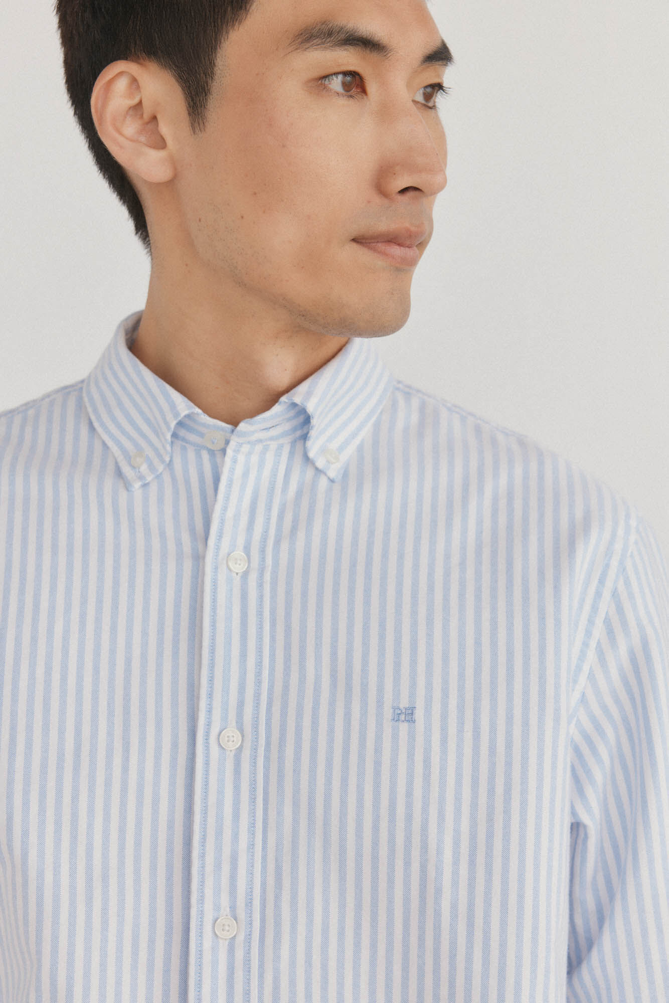 Pedro del Hierro Iconic Candela Stripe Oxford Shirt