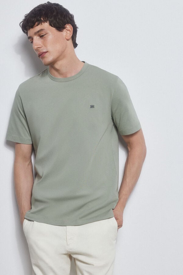 Pedro del Hierro Essential T-shirt Green