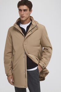 Pedro del Hierro Waterproof raincoat with detachable hood