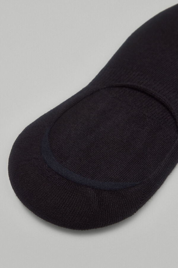 Pedro del Hierro Plain no-show socks Black