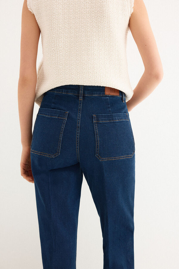 Pedro del Hierro Stovepipe jeans Blue