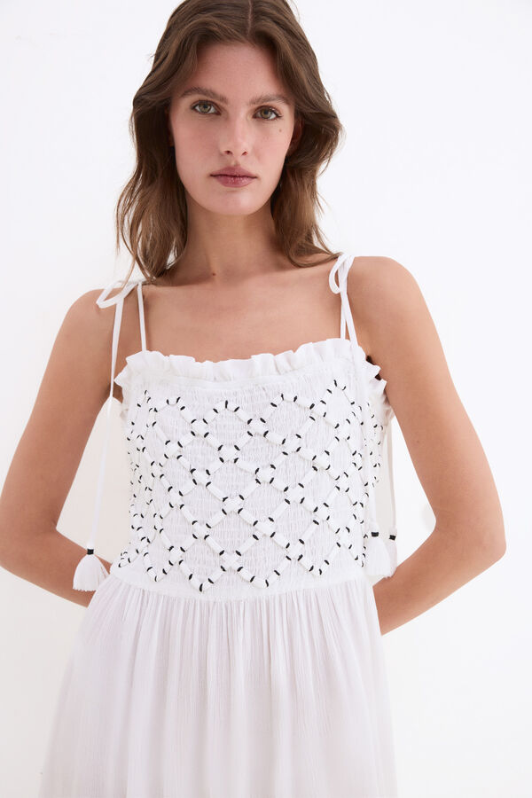 Pedro del Hierro Beachwear dress White