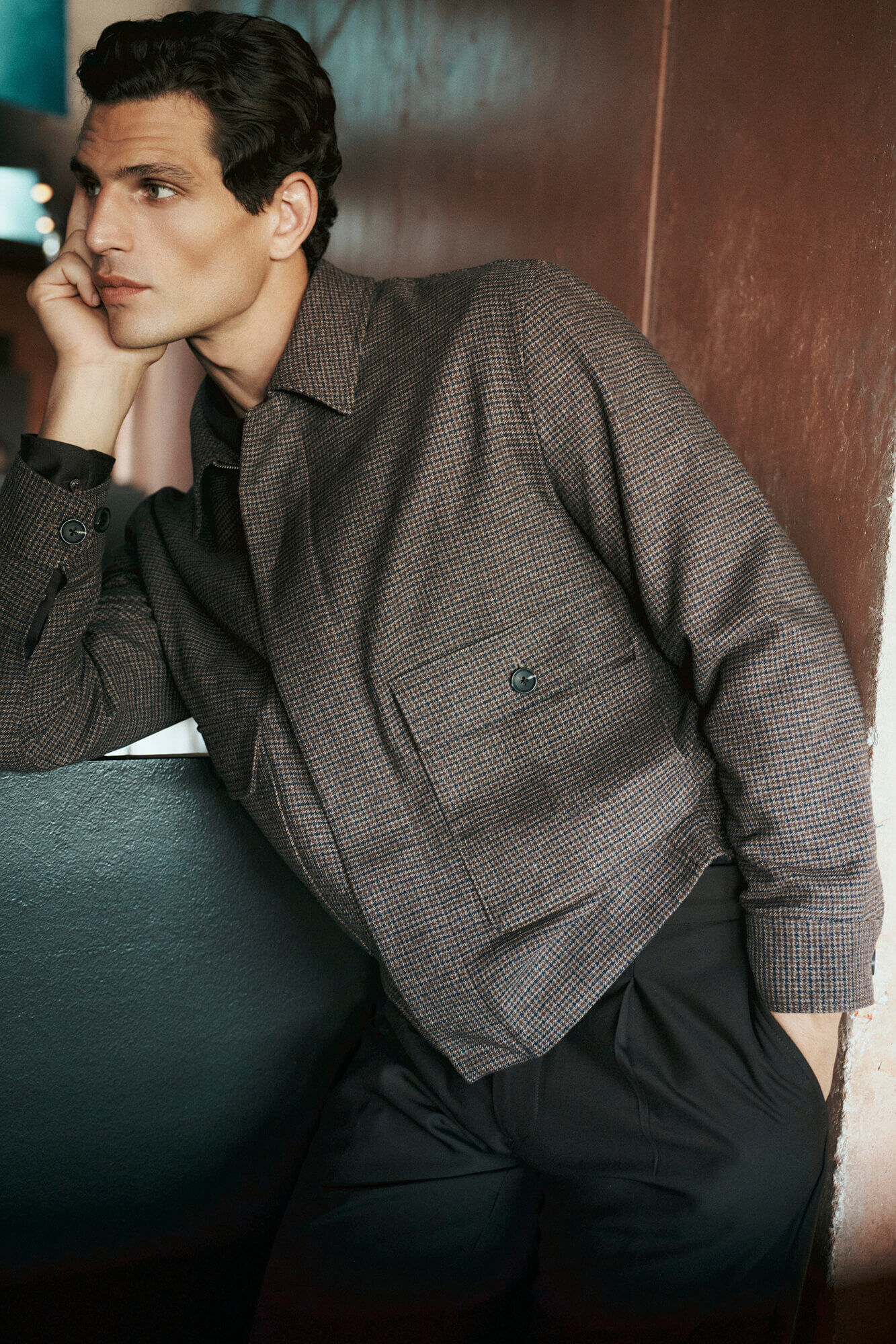 Pedro del Hierro Plaid jacket