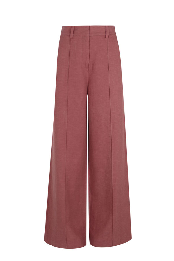 Pedro del Hierro Wide leg trousers Pink