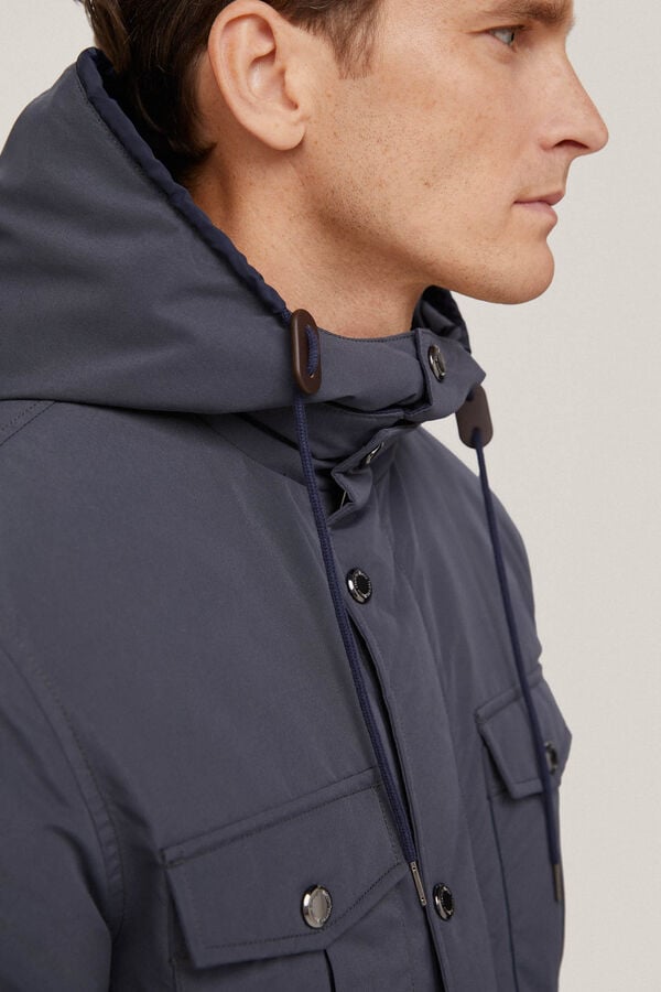 Pedro del Hierro Chaqueta reversible Grey