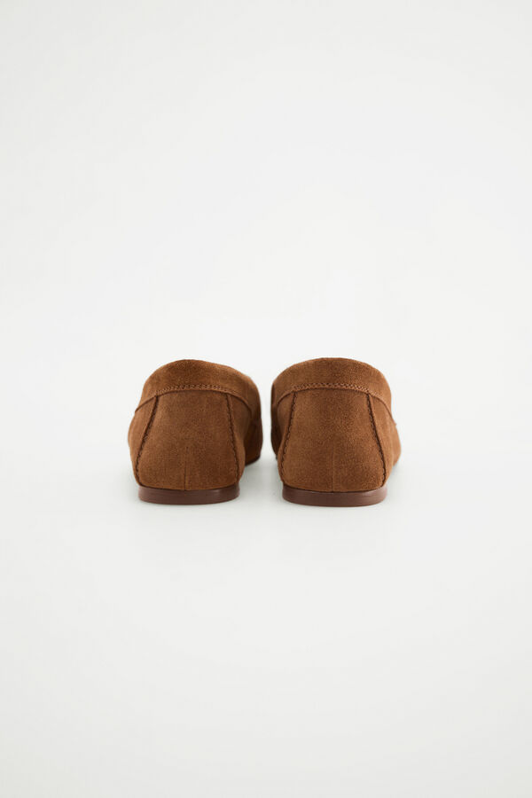 Pedro del Hierro Mocas&iacute;n serraje Beige