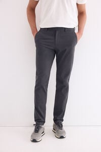 Pedro del Hierro Printed slim fit chinos