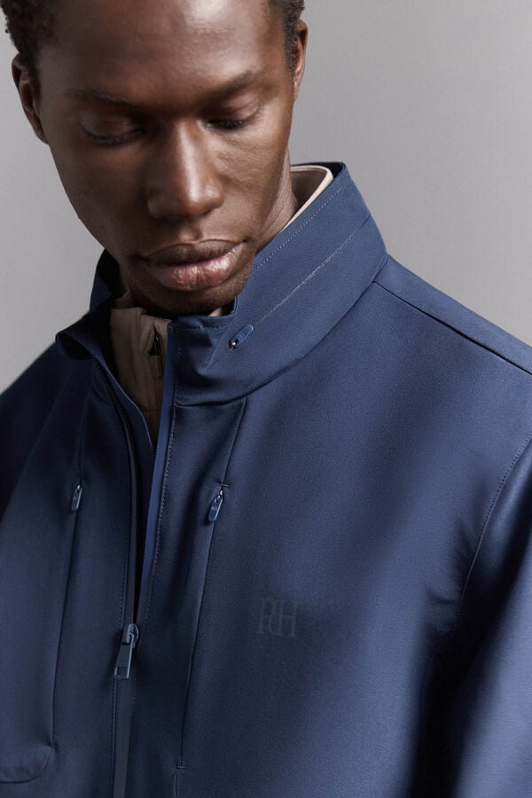 Pedro del Hierro Jaqueta de golfe simples Azul
