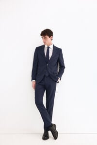 Pedro del Hierro Plaid slim fit blazer