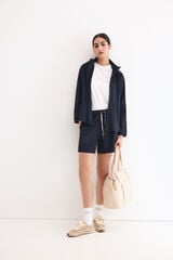 Pedro del Hierro Oversize activewear logo T-shirt White