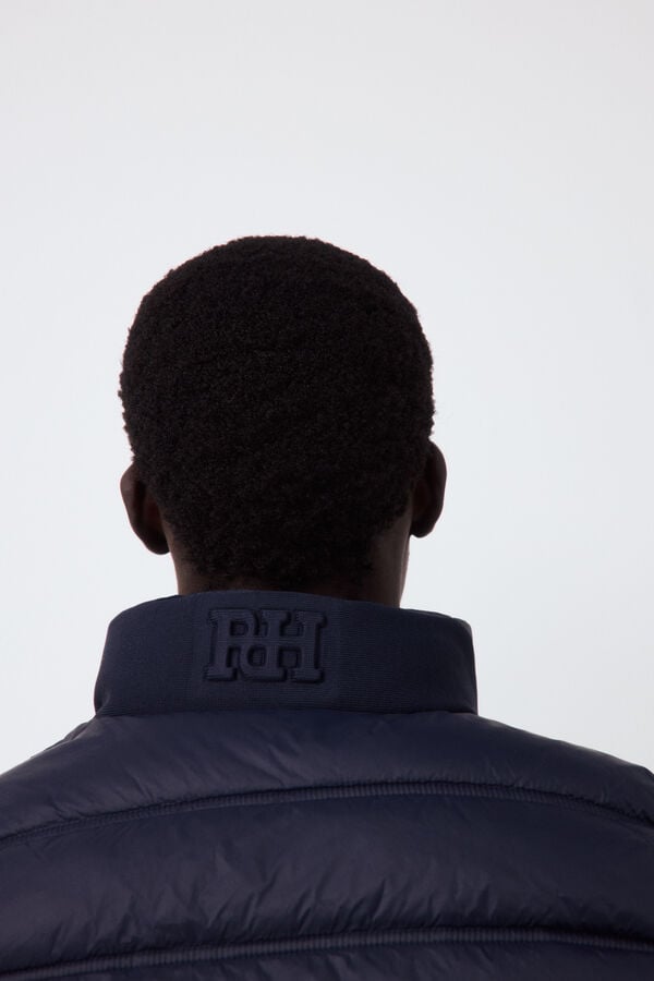 Pedro del Hierro Ultralight puffer gilet Blue