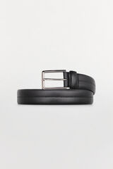 Pedro del Hierro Sport leather belt Black