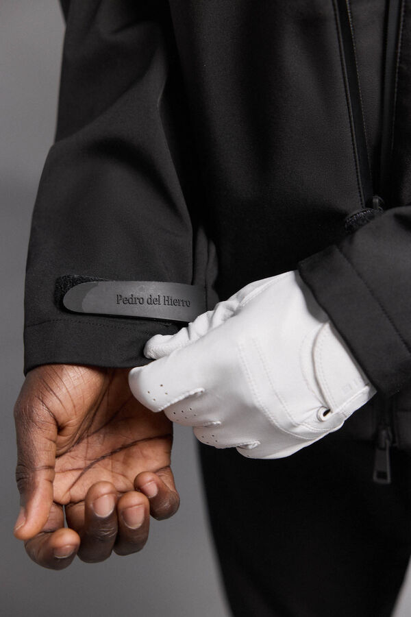 Pedro del Hierro Chaqueta lisa golf Negro