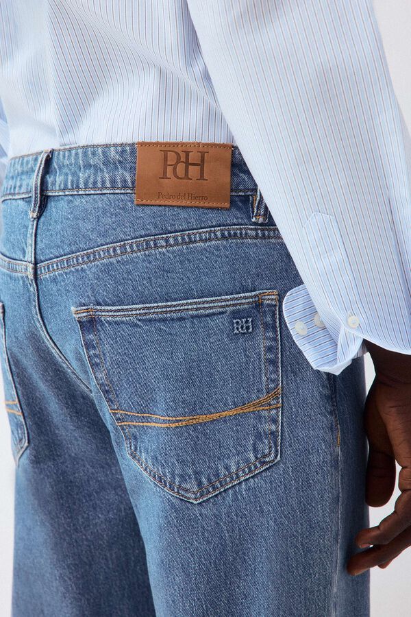 Pedro del Hierro Cal&ccedil;as jeans slim tapered fit Azul