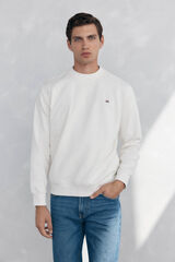 Pedro del Hierro Crew-neck sweatshirt Beige
