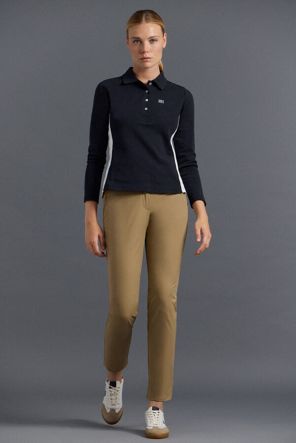 Pedro del Hierro Pantalón chino técnico golf Marrón
