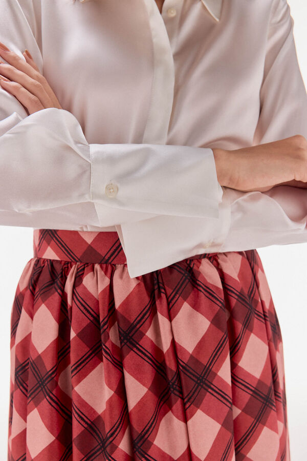 TFP by Tamara Falcó Camisa seda Crudo