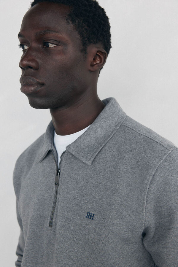 Pedro del Hierro Turtleneck sweatshirt Grey