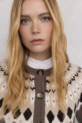 Pedro del Hierro Velvet blazer Burgundy