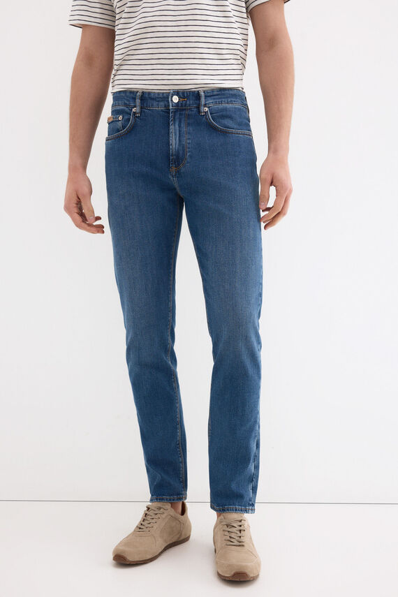 Pantalón vaquero premium flex ligero slim fit