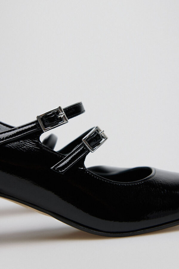 Pedro del Hierro Zapato maryjane tacón Negro