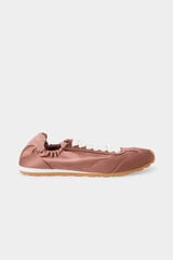 Pedro del Hierro Satin ballet sneakers Pink