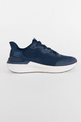 Pedro del Hierro Textile shoe with laces Blue