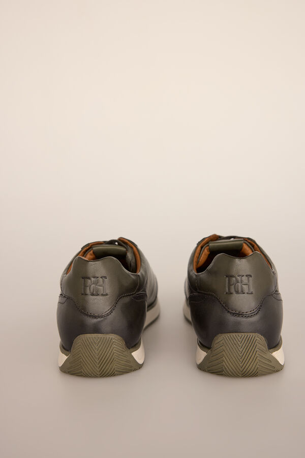 Pedro del Hierro Icon rubber sole trainer  Green
