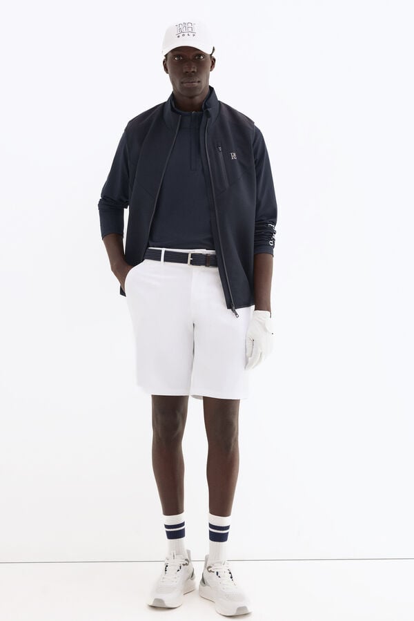 Pedro del Hierro Technical golf sweatshirt Blue