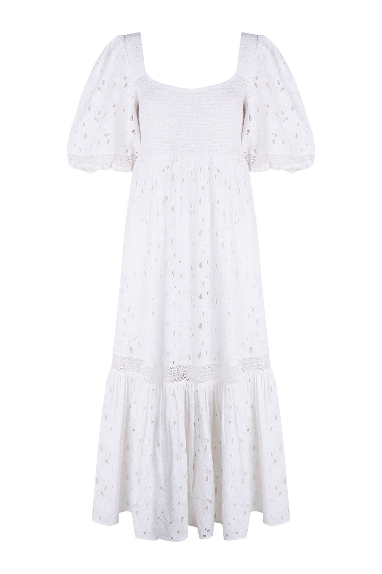 Pedro del Hierro Embroidered cotton dress