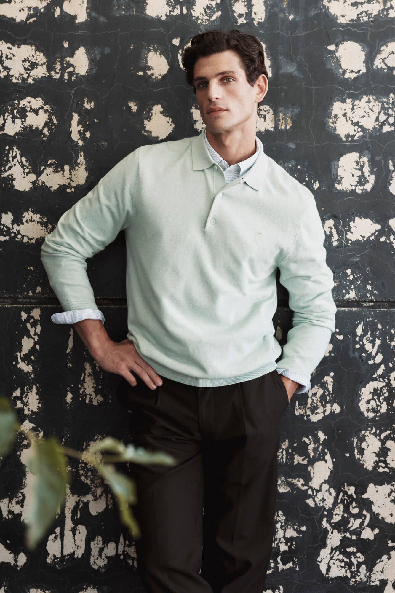 Pedro del Hierro Premium cotton silk cashmere knit jumper